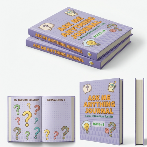 Little Thinkers Co™ — Ask Me Anything Journal for Kids  365 Days of Fun Questions for Ages 6-9