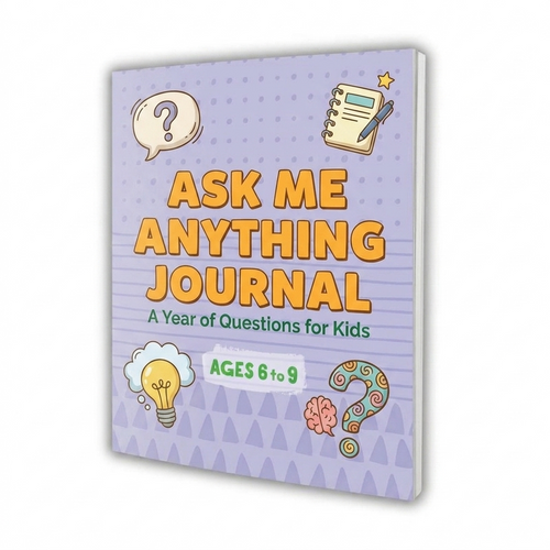 Little Thinkers Co™ — Ask Me Anything Journal for Kids  365 Days of Fun Questions for Ages 6-9